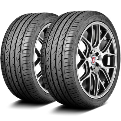 2 Tires 225/55R18 ZR 102W XL Delinte DH2 AS A/S High Performance