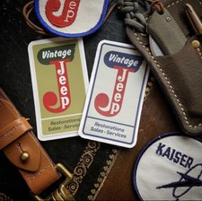 Vintage Jeep Willys Sticker (1)