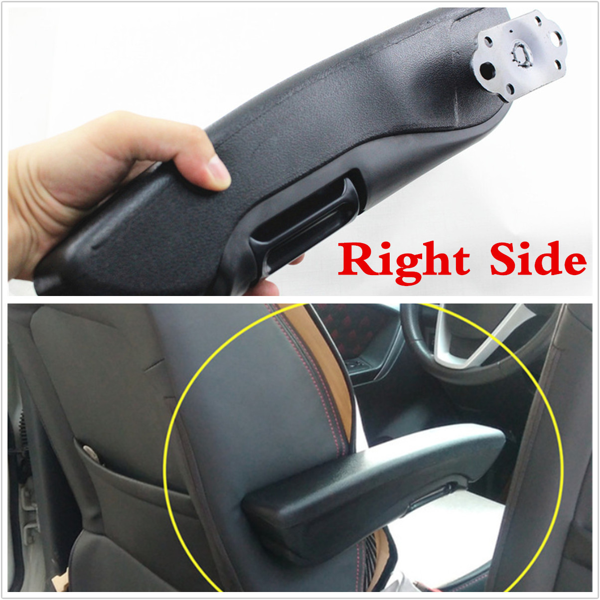Car Truck Seat Armrest Console Box Seat Arm Rest Caravan Seat Parts