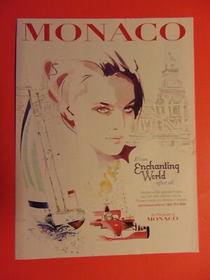 2013 MONACO an Enchanting World print ad