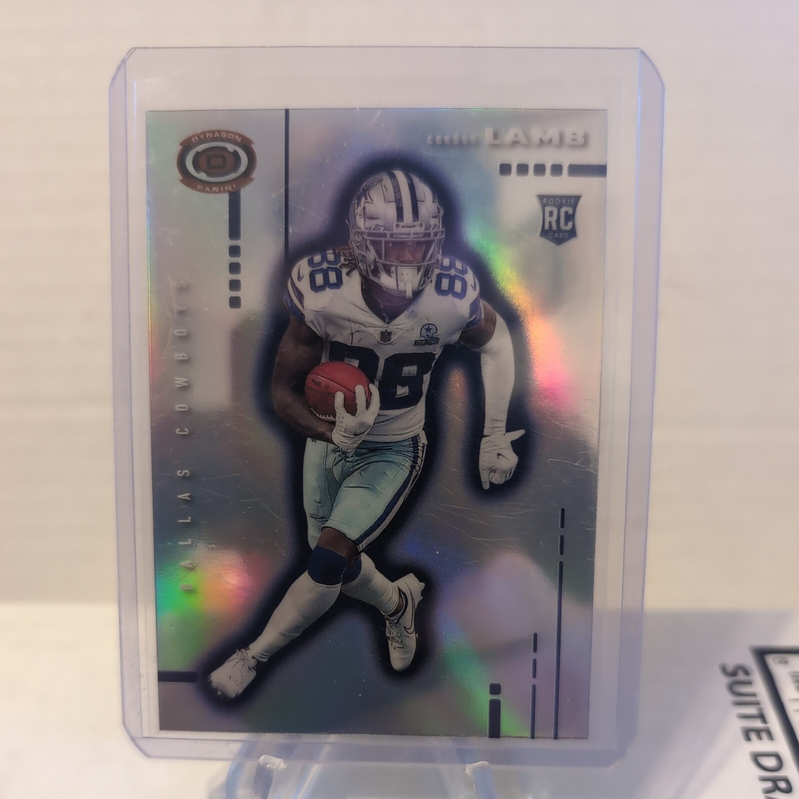 2020 Panini Chronicles - Dynagon Rookies Silver Prizm #D-11 SP CeeDee Lamb (RC)
