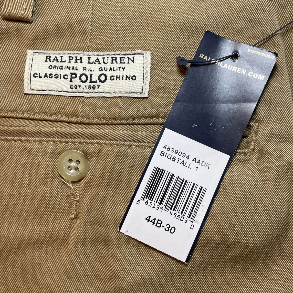 POLO RALPH LAUREN BIG & TALL CLASSIC Prospect Chino Pants POLO RALPH LAUREN BIG & TALL CLASSIC Prospect Chino Pants