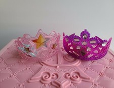 Just Pretending Dress-Up Fun Tiara Pink Purple 2-Piece Set