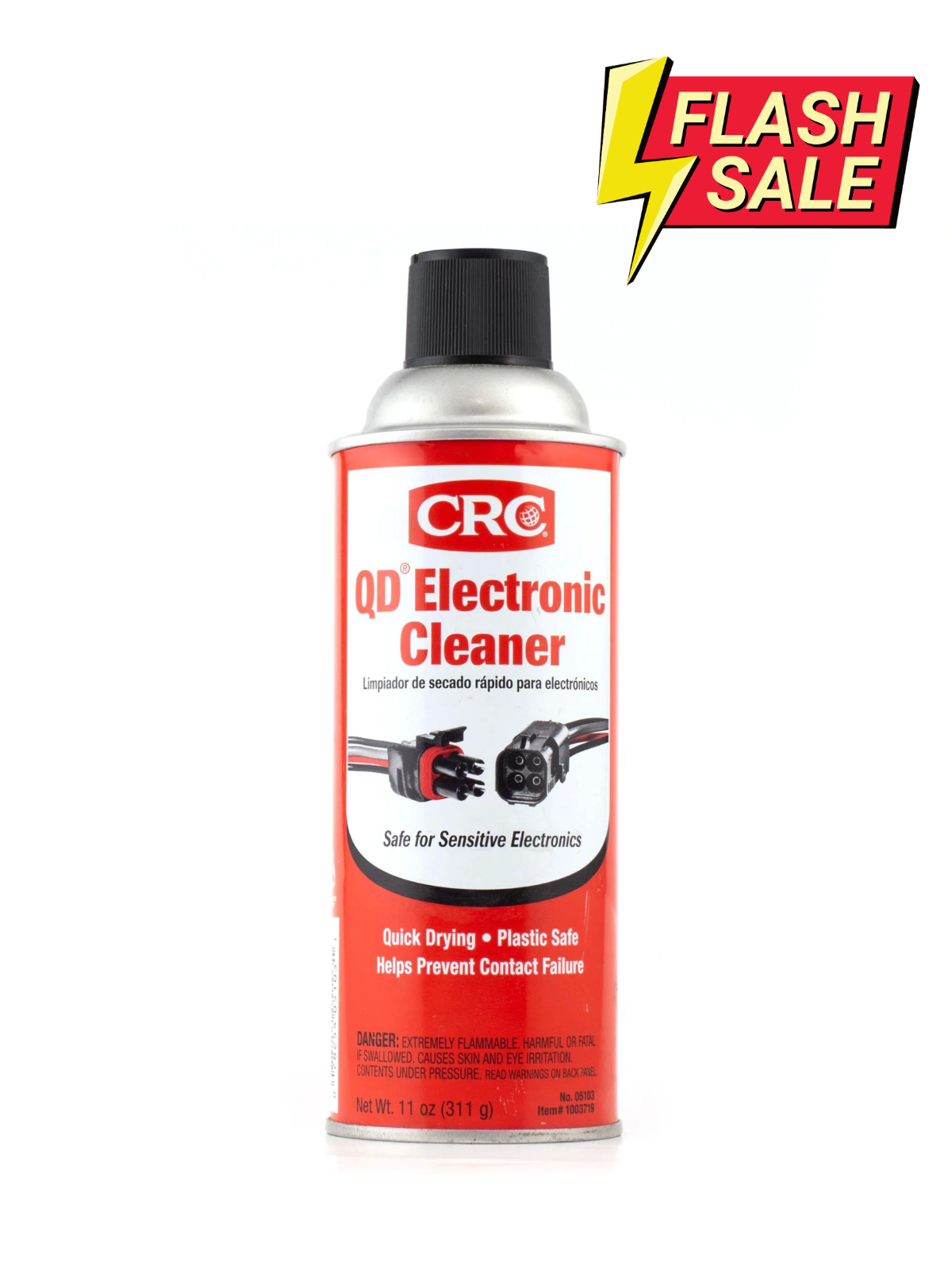 CRC 05103 QD Electronic Cleaner, Quick Dry for Sensitive Electronics
