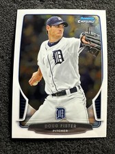 DOUG FISTER #184 2013 Bowman Chrome QTY Detroit Tigers