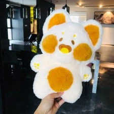 90cm Yellow Doodle Meow Plush Doll Kawaii Dudu Cat KPOP Squish Stuffed Animal