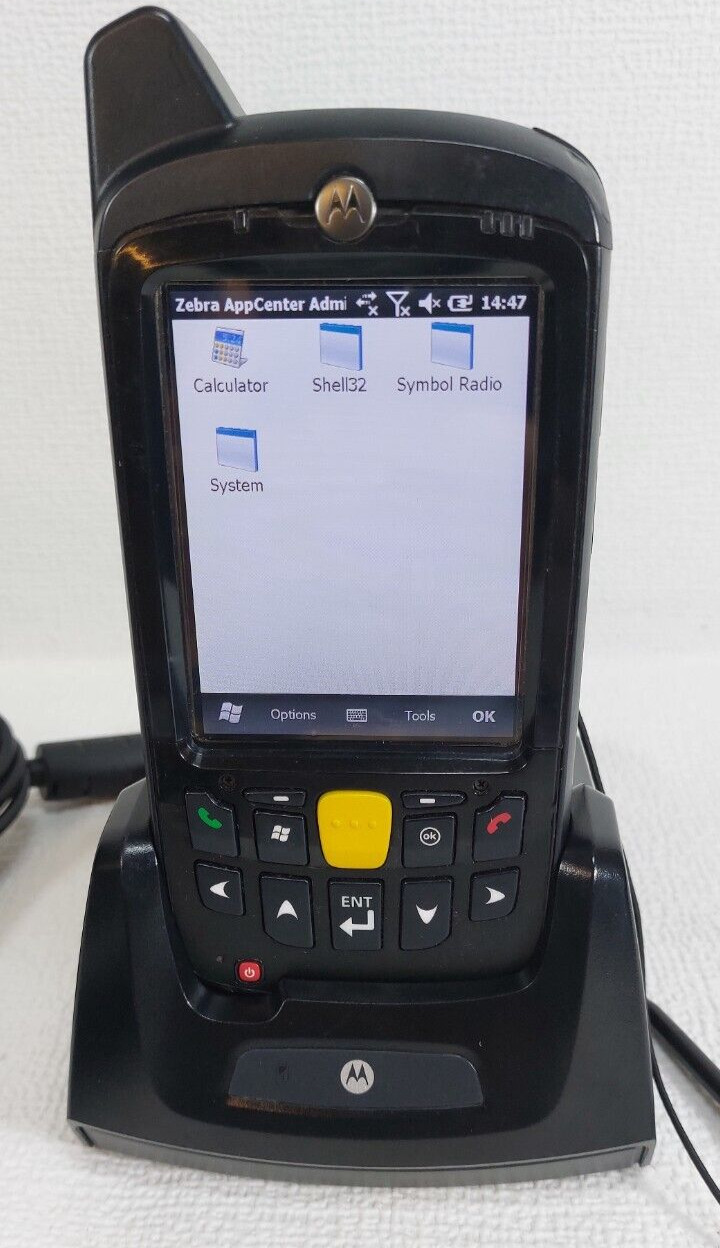 Scanner codes barres Zebra MC67NA terminal portable professionnel 3G - 4