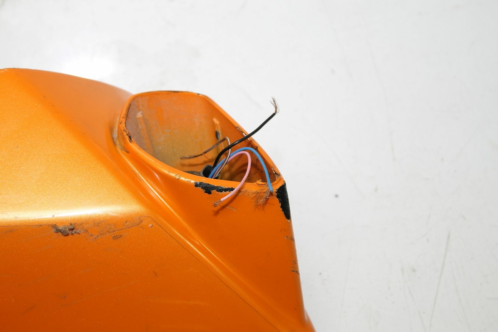 14-21 2019 LAMBORGHINI HURACAN LH DRIVERS ORANGE 905385/2 SIDE MIRROR 16 17