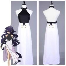 Seraph of the End Asuramaru Cosplay Costume Black Demon Uniform Suit Dress Gown.