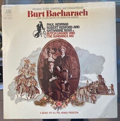 BURT BACHARACH ~ MUSIC FROM BUTCH CASSIDY & THE SUNDANCE KID ~ LP A&M …