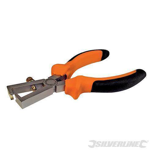 Pinza spelafili a taglio frontale in acciaio cromo 150 mm