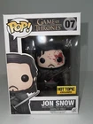 Game of thrones Bloody Jon Snow Funko Pop 07 Hot Topic Exclusive Damaged Box
