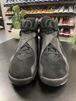 Size 12 - Nike Air Jordan 8 Retro Winterized Black Metallic Silver
