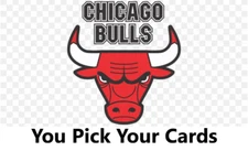 You Pick Your Cards - Chicago Bulls Team - NBA Basketball Card Selection