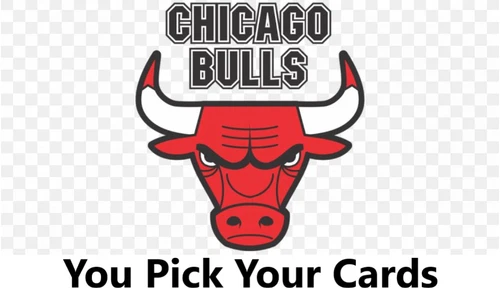 You Pick Your Cards - Chicago Bulls Team - NBA Basketball Card Selection
