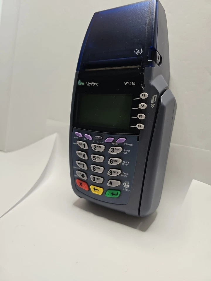 Verifone VX510 Credit Card Terminal Omni 5100 FOR PARTS NOT WORKING NO POWER SUP - Image 4 of 4
