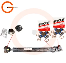 Mercedes ML W163 1998-2005 Front Driveshaft Complete Rebuild Kit Spicer U joints
