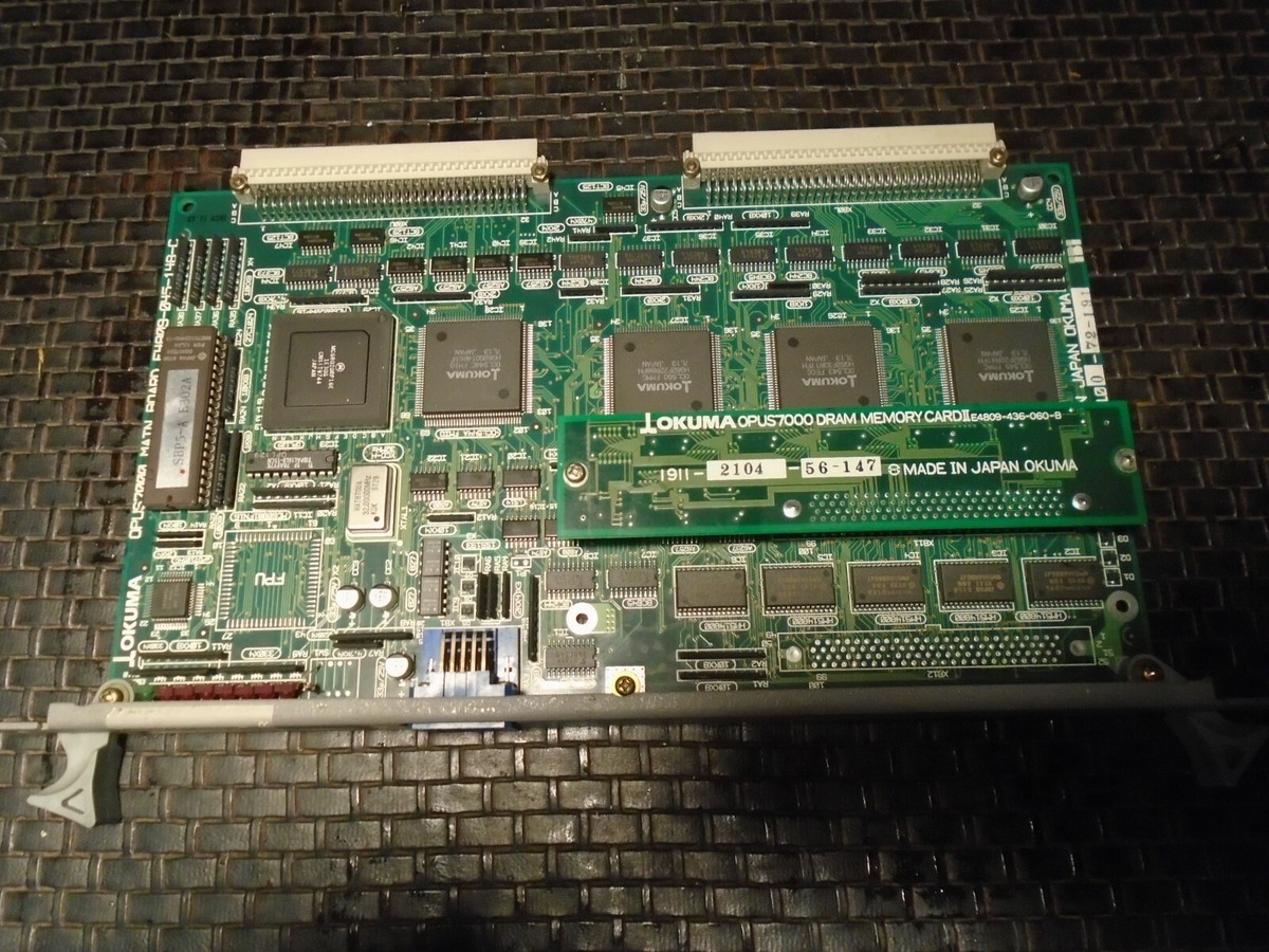 OKUMA E4809-045-148-C MAIN BOARD 保証付き Okuma Main Board E4809-045-148-C | eBay