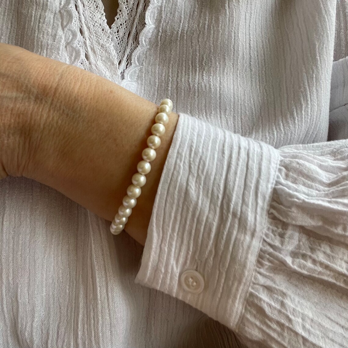 ブレスレット Monday Edition _ Blushing Pearls Bracelet SHOP MONDAY EDITION.