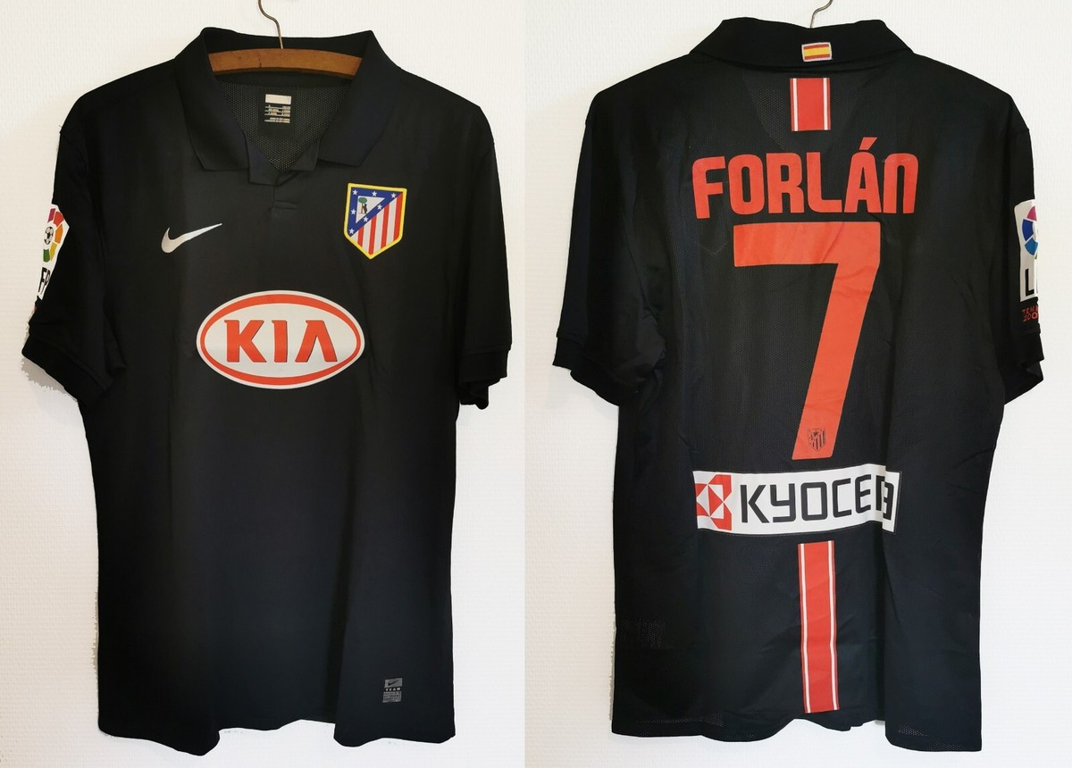 アトレティコ・マドリード 2009-2010 ゲームシャツ ATLETICO MADRID Player Issue jersey 2009/10 #7 FORLAN La