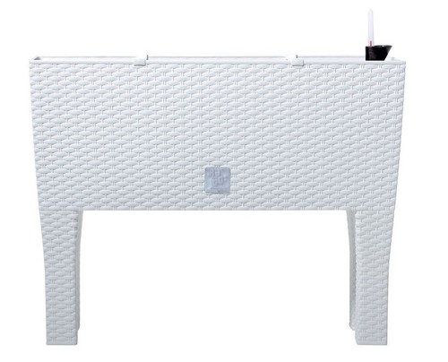 Blumentopf Blumenkasten mit Füßen Blumenkübel Rattan Bewässerung Rato Case High - Bild 7 von 7