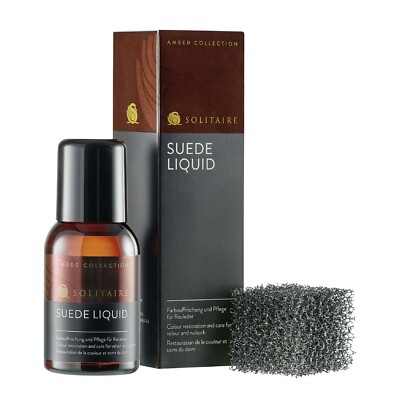 Solitaire Amber Collection - Suede Liquid Set für Rauleder 100 ml