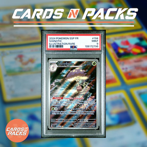 Carte Pokemon Lampignon Alternative 194/191 EV8 PSA 9 MINT