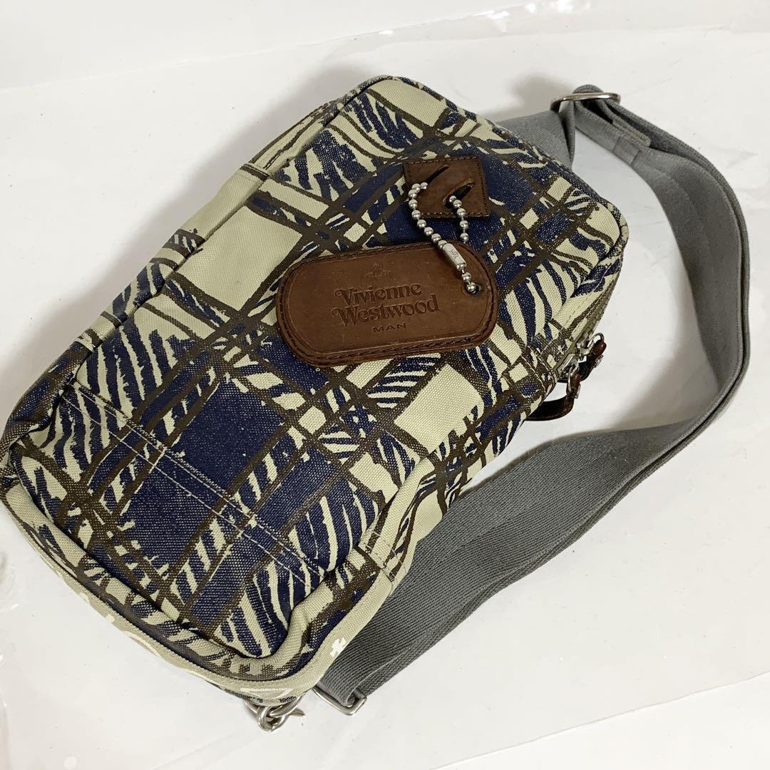Vivienne Westwood Body Bag Shoulder Bag Multicolor Check Vivienne Westwood Body Bag Shoulder Bag Multicolor Check