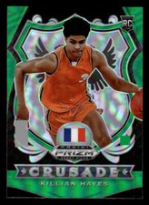 QTY Killian Hayes 2020 Panini Prizm Draft Picks Collegiate Green #92