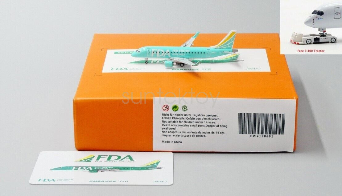 FDA エンブラエル170 JA04FJ JC WINGS 1/400 JC Wings 1:400
