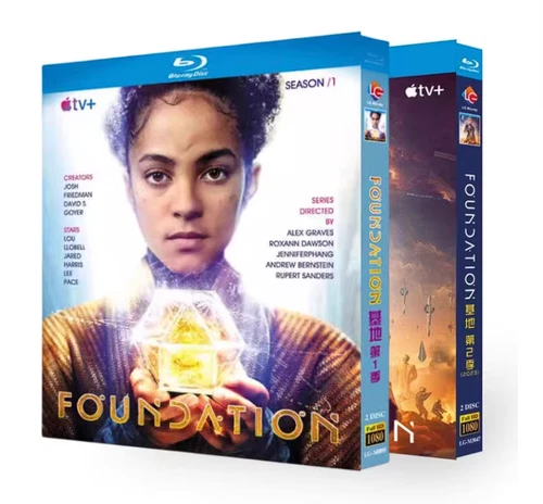 Foundation Season 1-2 (2023)     4-Discs All Region New Box Set