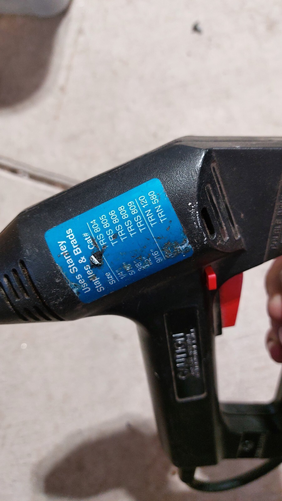 Stanley TRE300 Electric Stapler Nailer Staple Gun Works eBay