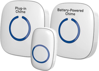 SadoTech Wireless Doorbells Transmitter plug-in Receiver