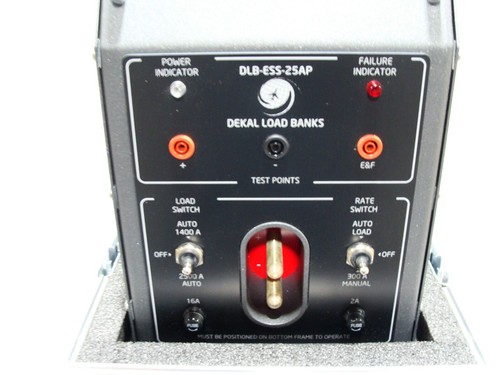 Dekal Portable AC Resistive Load Bank 28V 2500A Analog Panel P/N DLB-ESS-25AP - Picture 6 of 9