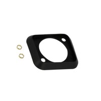 CP299902 Dichtungen FüR Buchsen Schwarz Geh: Xlr-Standard 19X24Mm Cliff
