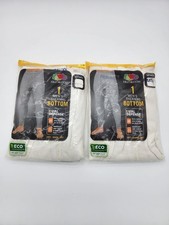 Fruit of the Loom Men's Thermal Waffle Underwear Bottom Large White Layer Pant