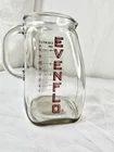 Vtg 1950s EVENFLO Glass Measuring Pitcher 4 Cup 32 oz. Milk Jug Advertising FrSh