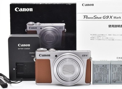 Canon PowerShot G9X Mark II Silber Kompakt-Digitalkamera getestet Japan