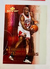 Michael Jordan 2003-04 Upper Deck MVP A Tribute To Greatness Insert