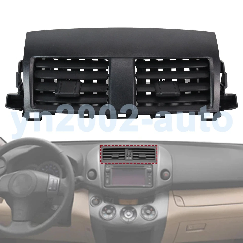 Center Dash AC Air Vent Trim Panel Cover For Toyota RAV4 55670-42060-B0 2006-12 Foto 2 de 4