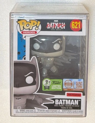 Funko Pop! Batman Dark Knight (Bat-Manga) ECCC Black & White #621 Grail LE 500