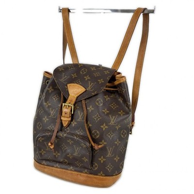 LOUIS VUITTON MontsourisMM Back back M51136 Monogram canvas Brown