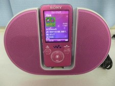SONY Walkman NW-S636F 4GB Digital Media Player, Pink  Speaker, Used, Working