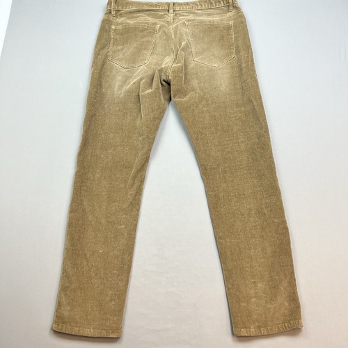 Flint And Tinder Pants Mens 34/32 Brown Corduroy 5 Pocket Slim Stretch *READ* - Picture 7 of 11