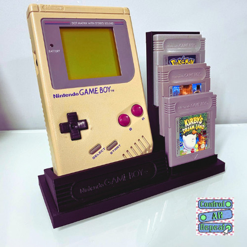 Nintendo DMG Console & Game Stand For the GAMEBOY