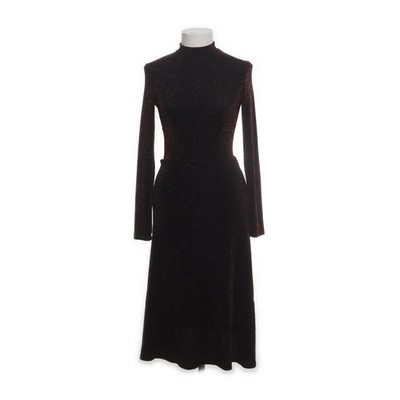 H&M, Maxikleid, Größe: XS, Rot/Schwarz #AfK