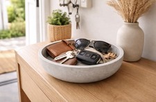 Betonschale 20cm modern grau Deko Schale Schl...