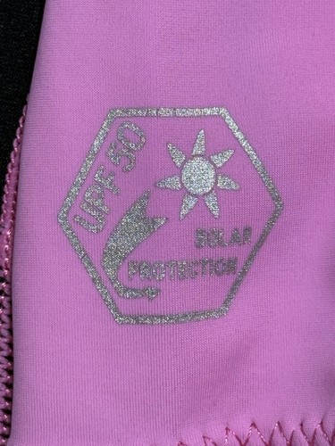 Kids Stingray Aqua Sphere Wetsuit Size 8 Pink / Black Short Sleeve Beach Summer - Picture 5 of 9