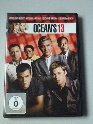 Ocean´s 13 DVD Brad Pitt George Clooney