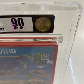 Super Mario Maker (NEW USA Wii U, 2015) Graded VGA 90 Factory Sealed FREE USA